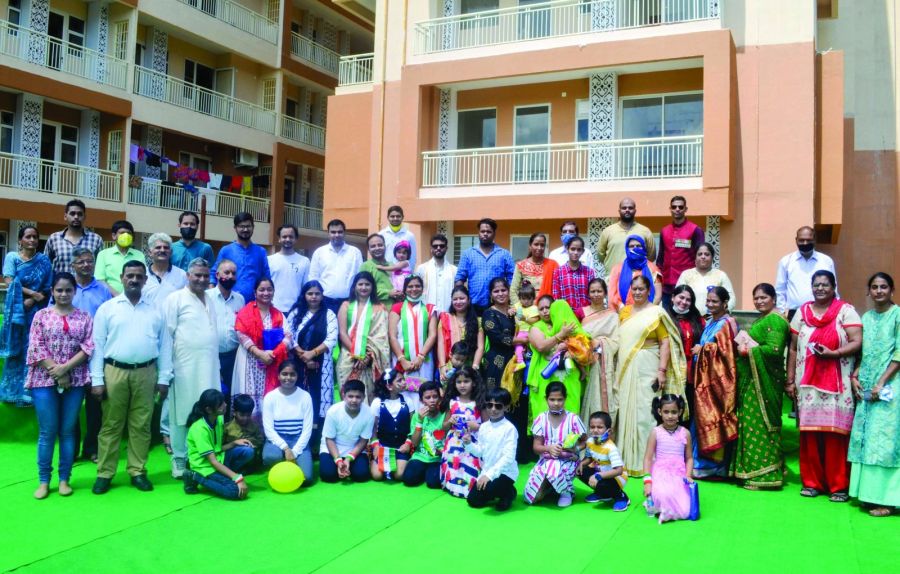 River Valley Township residents gathered for a group photo